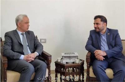 تفاهمنامه همکاری مشترکی میان وزرای ارتباطات ایران و سوریه به امضا رسید