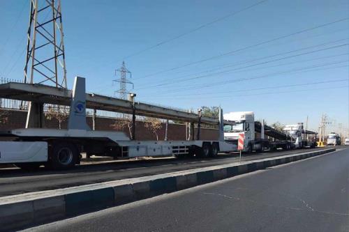 حمل خودرو از تهران به تبریز