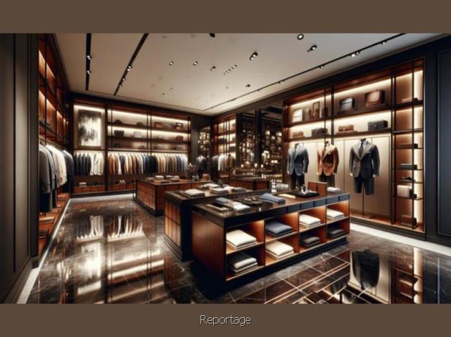 طراحی دکور ویترین فروشگاه