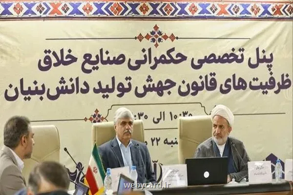 رفع موانع اجرایی و اصلاح سیاستهای حمایتی ضرورت توسعه صنایع خلاق
